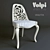 Volpi Violetta Chair: Classic Elegance for your Home 3D model small image 1