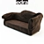 Title: Edra Sfatto - Big and Comfy Sofa 3D model small image 2