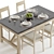 Scavolini Social Happening Set | 3D Table & Chair 3D model small image 2