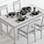 Scavolini Social Happening Set | 3D Table & Chair 3D model small image 3