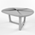 Toulouse Small Side Table: Elegant and Versatile 3D model small image 2
