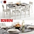 Elegant Scavolini Duke and Mika Set 3D model small image 1