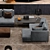 Elegant and Modern Minotti Sofa 3D model small image 2