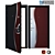 INTECRON WAVE Metal Door 3D model small image 1