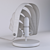 Arteriors Fleetwood Adjustable Lamp 3D model small image 2