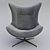 Elegant Ligne Roset AMY Chair 3D model small image 1