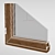 Modern PVC Window - 3Ds Max 2012 Compatible 3D model small image 3