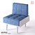 Modern Armchair from Archpole Studio 3D model small image 1