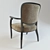 GEMMA Galimberti Nino Chair: Classic Elegance, Made to Perfection 3D model small image 2