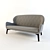 Dan Farm Mantle Sofa - Exquisite Danish Design 3D model small image 1