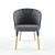 Modern Emily 6261 Chair: Stylish Design & Ultimate Comfort 3D model small image 2