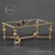 Elegant Chelini Firenze Coffee Table 3D model small image 1