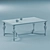 Elegant Chelini Firenze Coffee Table 3D model small image 2