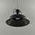 Industrial Ceiling Lamp - 33cm 3D model small image 2