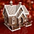 Delicious Gingerbread House 3D model small image 2