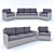 Kettler Palma Rattan Sofa Set 3D model small image 1