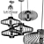 Colorful Metal Suspension Cage Light 3D model small image 3