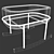 Modern Rocking Cradle by Monte Rockwell 3D model small image 3