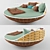 Soothing Seas Bed: Tranquil Dreams 3D model small image 1