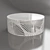 Elegant Metal Coffee Table 3D model small image 2