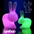 Qeeboo Rabbit Lamp/Chair: Versatile Illuminating Seating 3D model small image 1