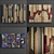 Vintage Wood Panel Art 3D model small image 1