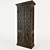 Elegant Georgian Fretwork Cabinet 3D model small image 1