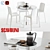 Modern 3D Set: Scavolini Loop & Snow 3D model small image 1