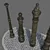 Title: Iron Fence Poles: Baranowski GV Motives 3D model small image 2