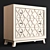 Trinity 3-Drawer Chest: Elegant Storage Solution 3D model small image 1