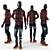 Realistic Male Mannequin 3D model small image 2