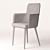 Modern Upholstered Armchair with Sleek Design 3D model small image 3