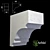 AKR24-1 Corner Bracket: Superior Architectural Element 3D model small image 1