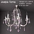 Lustra Joalpa: Modern LED Pendant Light 3D model small image 1