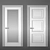 Elegant Verona Collection Doors 3D model small image 3