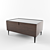 Urban Chic: Alivar Meridien Nightstand 3D model small image 1