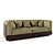 Handcrafted Sofa: Exquisite Comfort 3D model small image 1