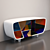 Vitral Modern Sideboard | Sleek and Elegant Design 3D model small image 2
