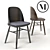 Sleek Synnes Dining Chair: Elegant Basel Design 3D model small image 1