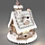 Yuletide Delights Gingerbread House 3D model small image 3