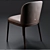 Gordon Deep Wood Magda Chair - Elegant Design for Modern Living 3D model small image 2
