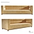 Midnight Luxury: Bernhardt Design Alex Sofa 3D model small image 1