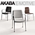 AKABA Collection Chairs 3D model small image 1