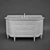 Bathroom Storage Cabinet 3D model small image 3