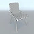 UV-Finished Lolita Chair 3D model small image 2