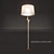 Elegant Roosevelt Floor Lamp 3D model small image 1