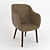 Scandinavian Style Armchair: Federica 3D model small image 1