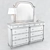 Elegant Commander Belcore Drawers 3D model small image 3