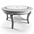 Elegant Puccini PC90 Table & Chair Set 3D model small image 2