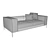 Comfort+ Style: B&B Sofa 3D model small image 2